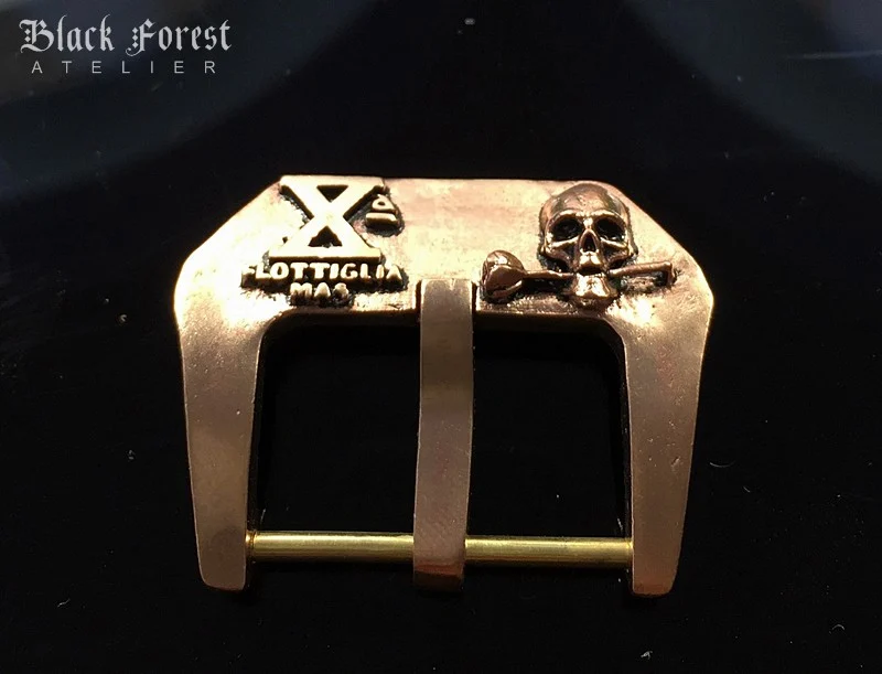 Pink Bronze XMAS FLOTTIGLIA Buckle for Seiko, Panerai, Maranez, Sevenfriday